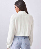 Turtleneck Long Sleeve Top - Body By J'ne