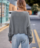 Round Neck Cable-Knit Sweater - Body By J'ne