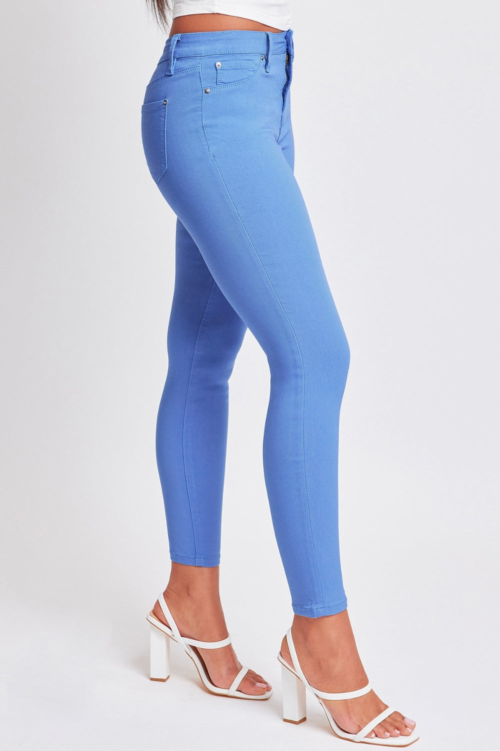 YMI Full Size Hyperstretch Mid-Rise Skinny Pants - Body By J'ne