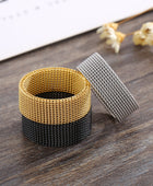 Weave Stainless Steel Ring - Body By J'ne