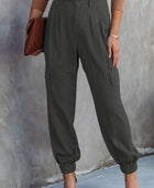 High Waist Cargo Pants - Body By J'ne