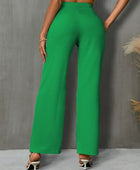 High Waist Straight Pants - Body By J'ne