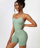 Halter Neck Sports Romper - Body By J'ne