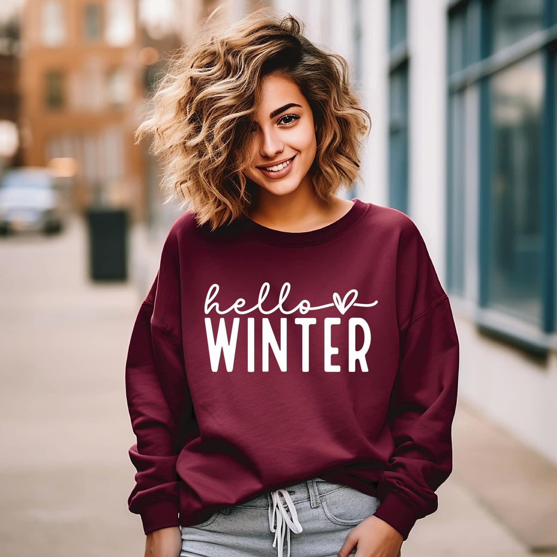 Hello Winter Sweatshirt - Body By J'ne