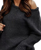 One Shoulder Long Sleeve Sweater - Body By J'ne