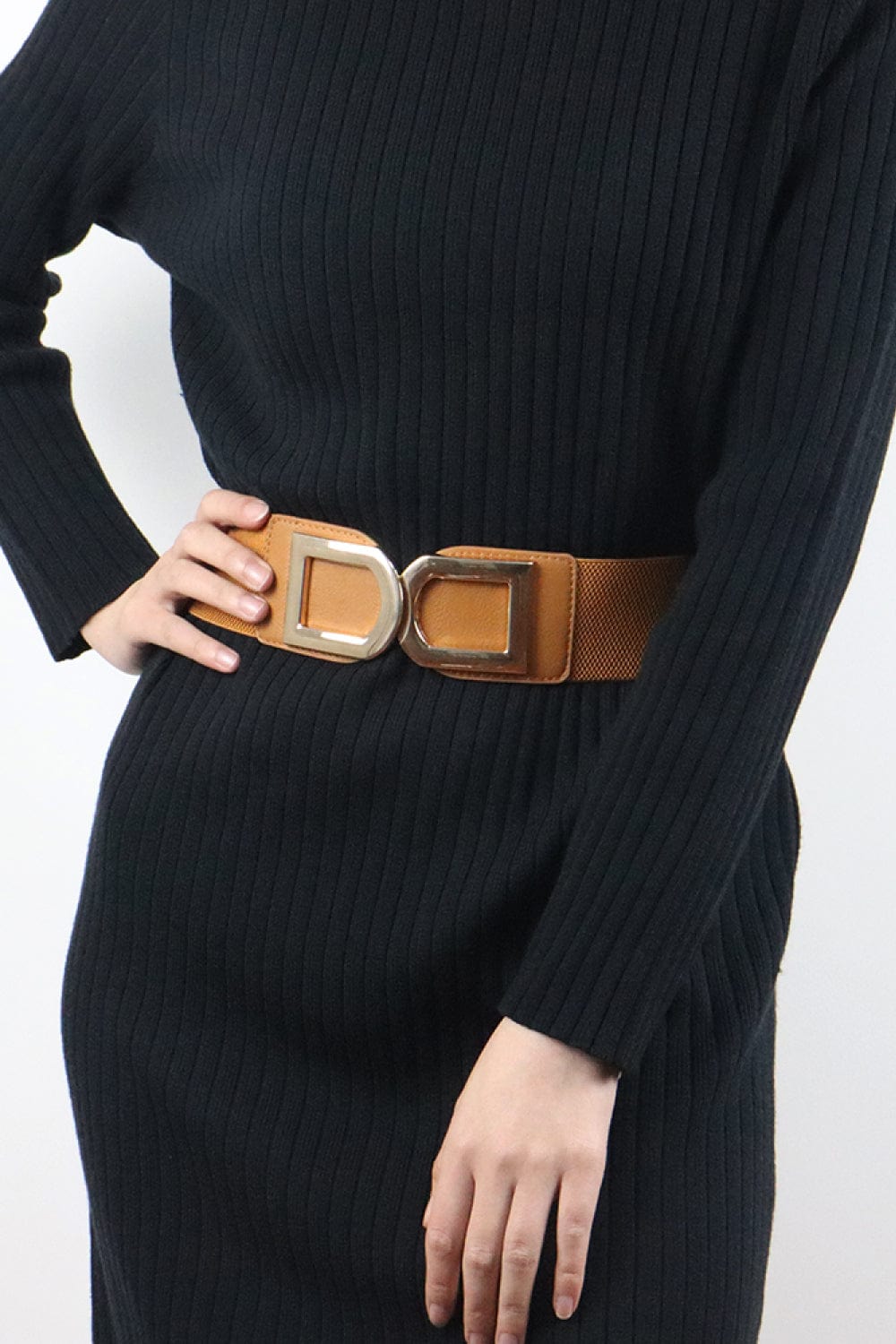 Double D Buckle PU Belt - Body By J'ne