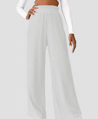 Ribbed High Waist Pants - Body By J'ne