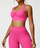 Halter Neck Active Bra - Body By J'ne