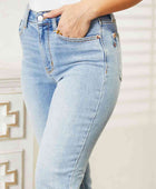 Full Size High Waist Jeans - Body By J'ne