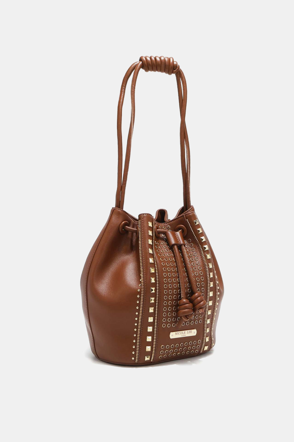 Amy Studded Bucket Bag - Body By J'ne