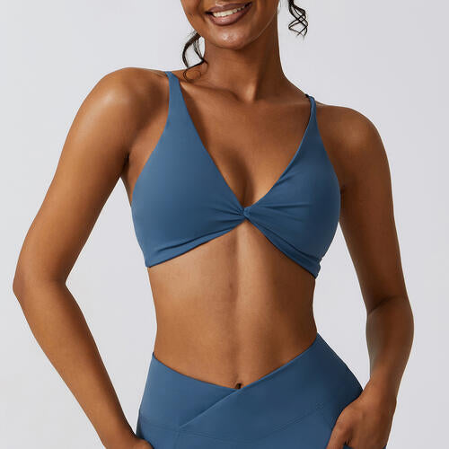 Spaghetti Strap Sport Bra - Body By J'ne