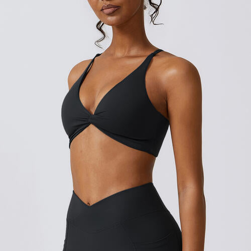 Spaghetti Strap Sport Bra - Body By J'ne