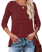 Cutout Round Neck Long Sleeve T-Shirt - Body By J'ne