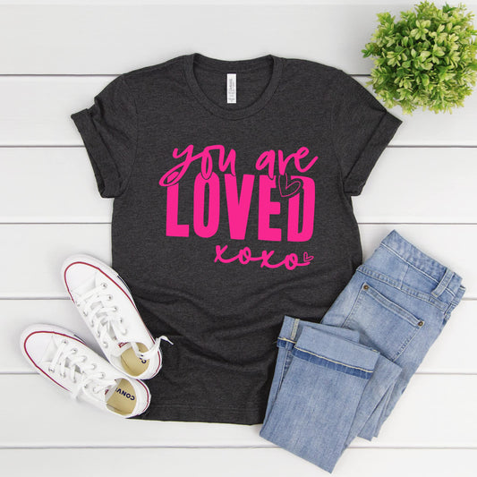 You Are Loved Graphic Tee - Body By J'ne