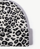 Leopard Pattern Cuffed Beanie - Body By J'ne