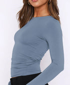 Round Neck Long-Sleeve Top - Body By J'ne