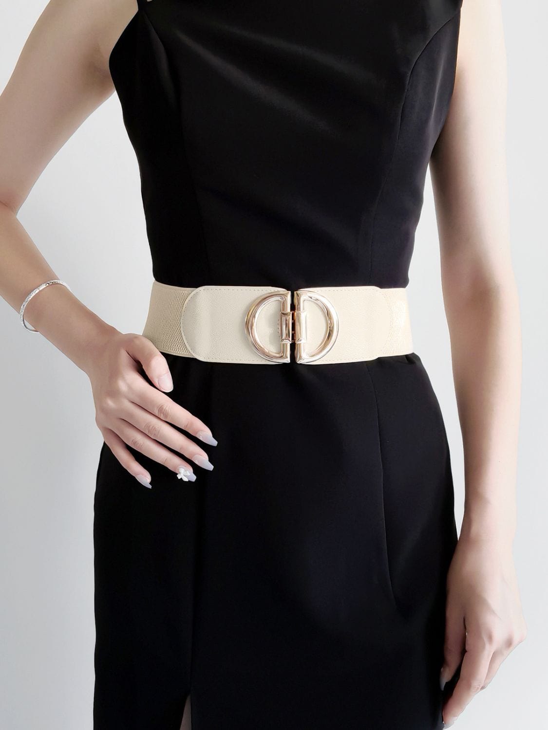 D Buckle Elastic Belt - Body By J'ne