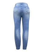 Distressed Skinny Jeans with Pockets - Body By J'ne