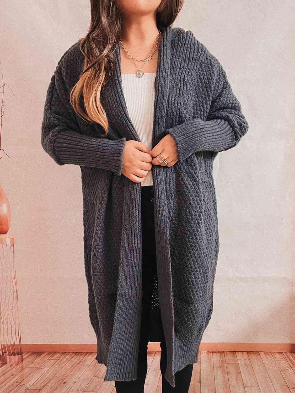 Open Front Longline Cardigan - Body By J'ne