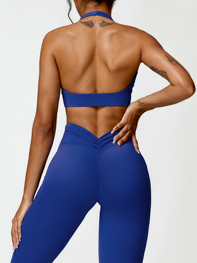 Halter Neck Active Bra - Body By J'ne