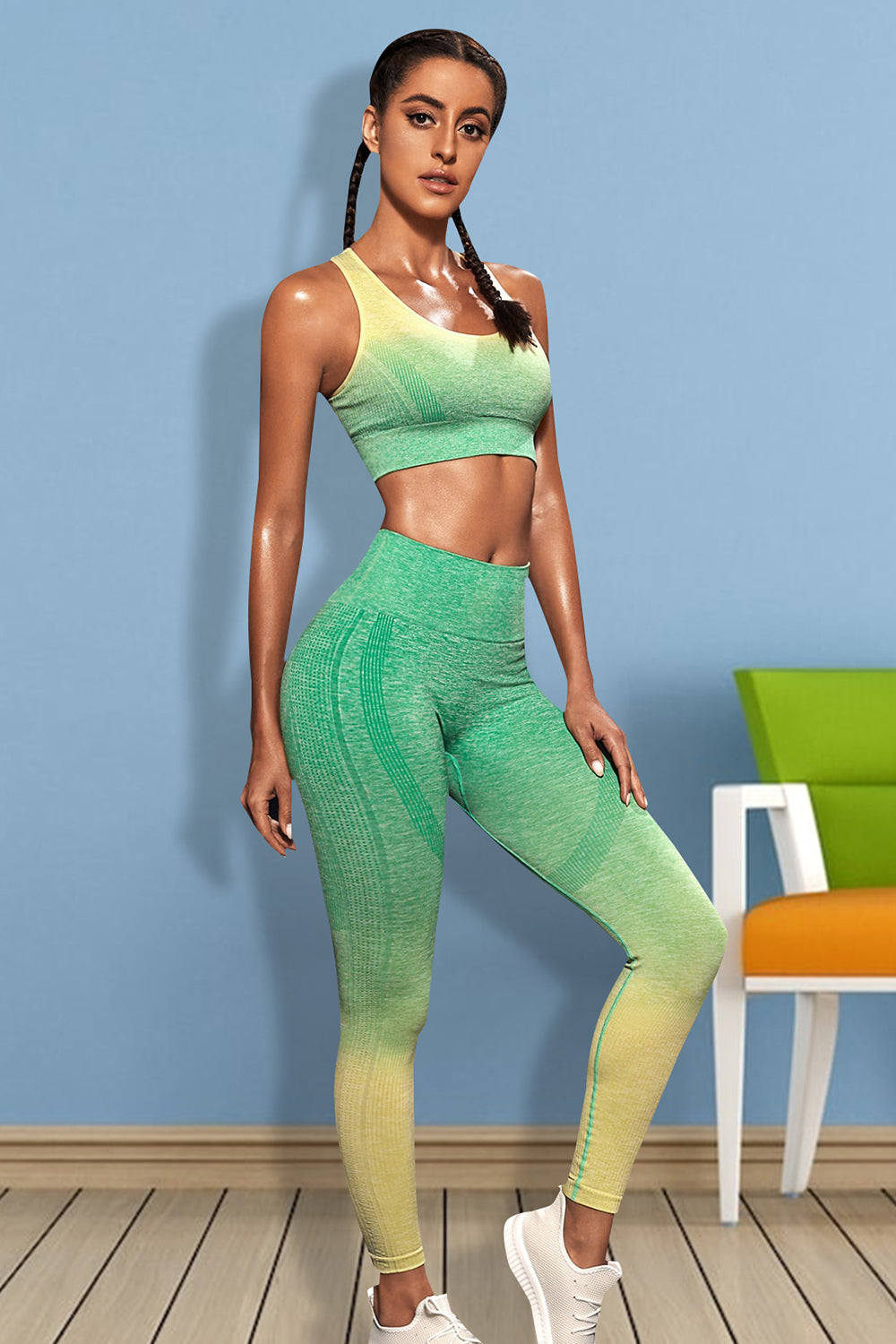 Gradient Sports Tank and Leggings Set - Body By J'ne