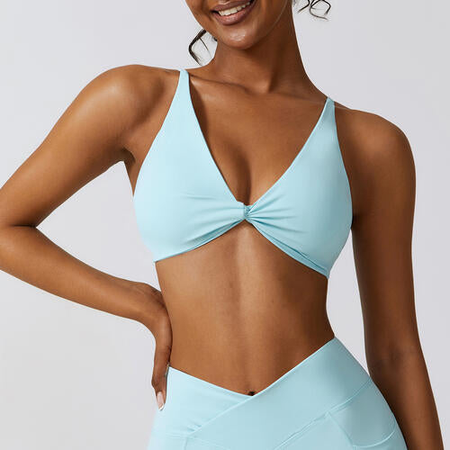 Spaghetti Strap Sport Bra - Body By J'ne