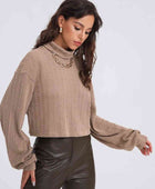 Turtleneck Long Sleeve Top - Body By J'ne