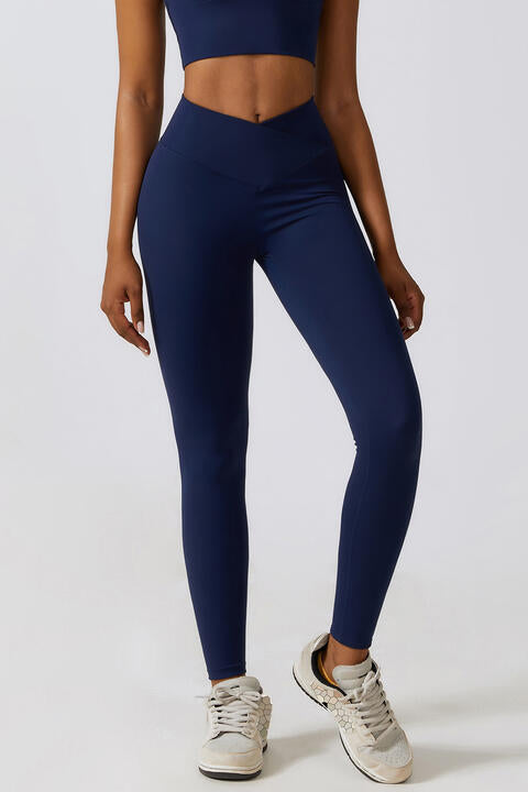 V-Waistband Sports Leggings - Body By J'ne