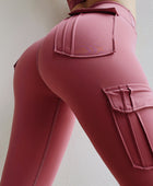 High Waist Active Pants with Pockets - Body By J'ne