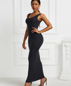 Scoop Neck Wide Strap Maxi Dress - Body By J'ne