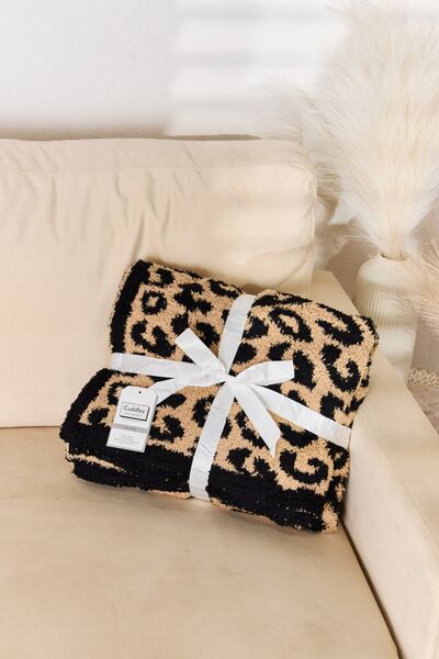 Cuddley Leopard Decorative Throw Blanket - Body By J'ne