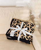 Cuddley Leopard Decorative Throw Blanket - Body By J'ne