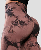 Printed High Waist Active Leggings - Body By J'ne