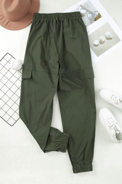 High Waist Cargo Pants - Body By J'ne