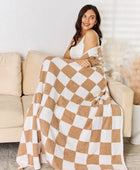 Cuddley Checkered Decorative Throw Blanket - Body By J'ne