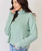 Long Sleeve Turtleneck Top - Body By J'ne