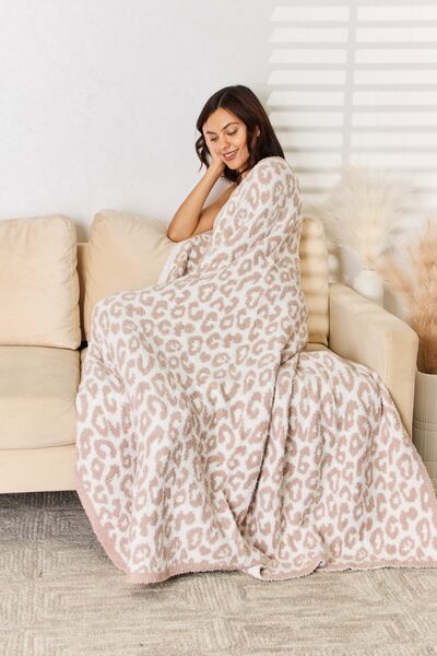 Cuddley Leopard Decorative Throw Blanket - Body By J'ne