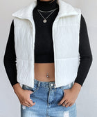 Zip-Up Collared Vest - Body By J'ne