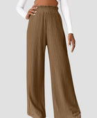 Ribbed High Waist Pants - Body By J'ne