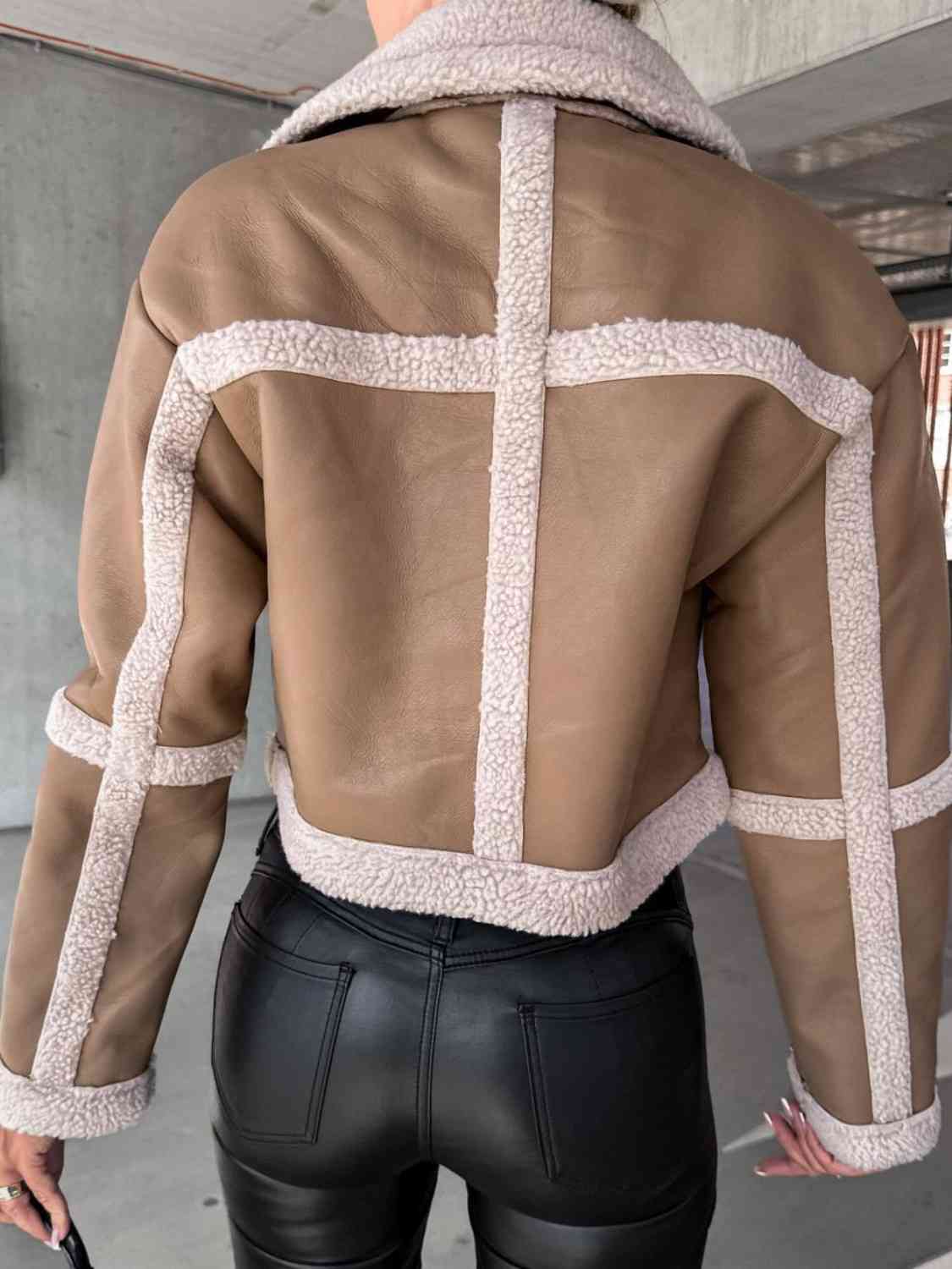 Collared Buckle Detail Jacket - Body By J'ne