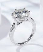 5 Carat  Moissanite Solitaire Ring - Body By J'ne