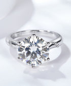 5 Carat  Moissanite Solitaire Ring - Body By J'ne