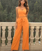 Cami and Tied Straight Leg Pants Set - Body By J'ne