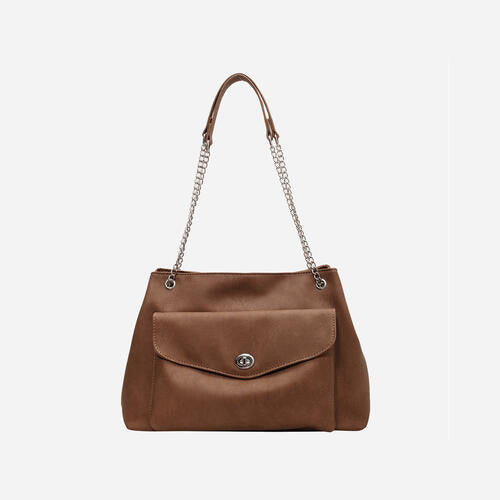 PU Leather Shoulder Bag - Body By J'ne