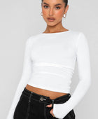 Round Neck Long-Sleeve Top - Body By J'ne