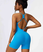 Halter Neck Sports Romper - Body By J'ne