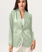 Long Sleeve Shawl Collar Blazer - Body By J'ne