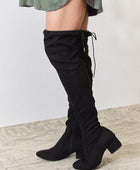 In Chill Mode Over The Knee Boots - Body By J'ne