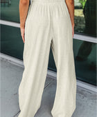 Drawstring Wide Leg Pants - Body By J'ne