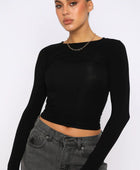 Round Neck Long-Sleeve Top - Body By J'ne